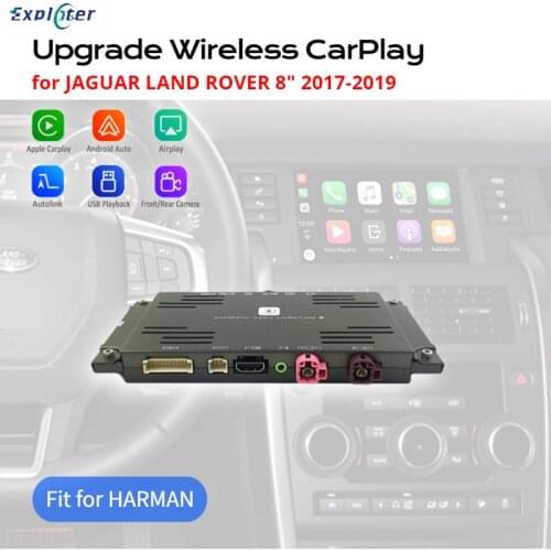 Exploter Wireless Carplay Upgrade Accessoriesc for F-Pace XE XF XJ, Land Rover Discovery Sport, Range Rover Evoque Vogue 2017-19