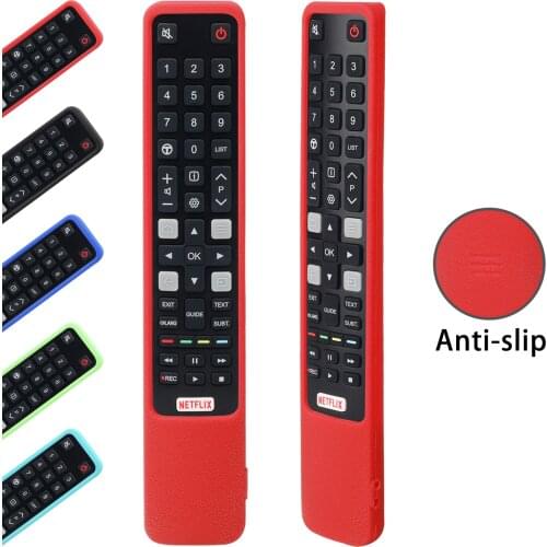 Remote Cover For TCL RC802N YUI1 YAI3 YUI2 YU14 YU11 65C2US 75C2US Non-slip Silicone Protective Soft Control Case