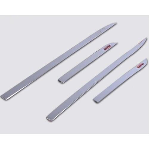 For 2015 2016 2017 2018 Hyundai Creta IX25 Car Door Body Side Molding Trim Cover Protector Strip Scuff Guard Car Accessory