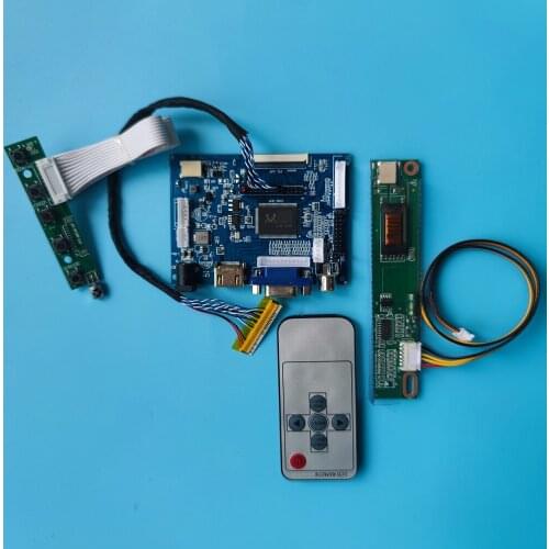 Controller board screen for Kit VGA Work LP171WE2-TLA1/TLA2/TLA3/TLA4 DVI 1680*1050 17.1" LED remote 2AV LCD 30pin LG display