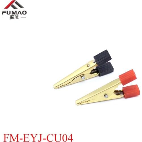 FUMAO Pure copper battery storage clip charger cable with fire line alligator clip