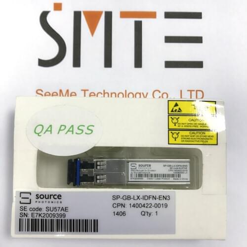Source SP-GB-LX-IDFN-EN3 SU57AE 1400422-0019 1000BASE-LX Manufactured for Ericsson by SourcePhotonic