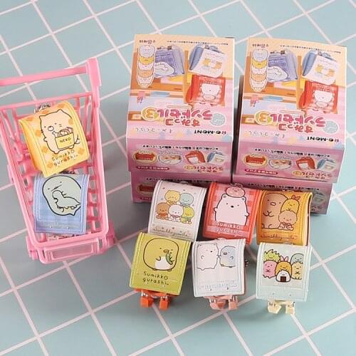 JY 8pcs/set Japan corner creature Mini Cute Creative Backpack Schoolbag Pendant Boxed Backpack J04 WJ01