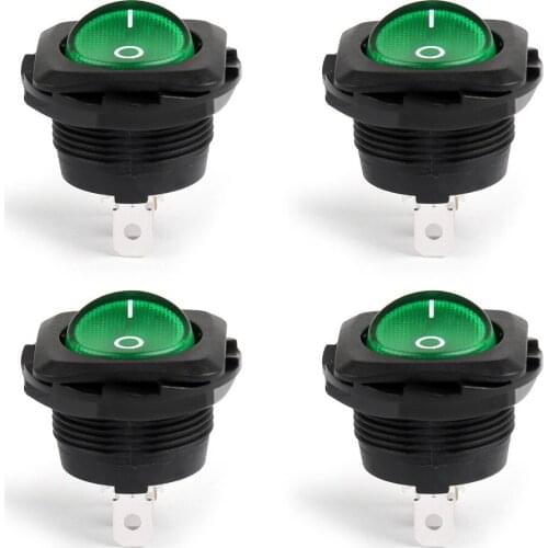 Areyourshop Rocker Switch R13-135B Boat Rocker Switch 3Pin 2 Position ON-OFF 10A/250VAC 16A/125VAC 4