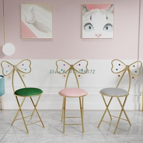 Computer chair home comfortable office chair girl cute bedroom makeup stool economical chair dormitory college students