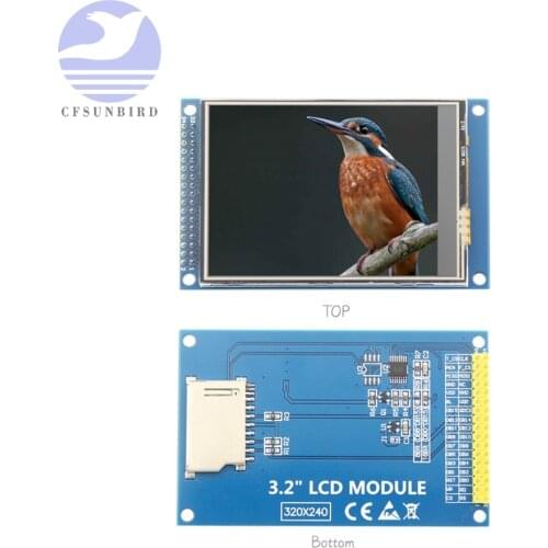 New product 3.2 inch TFT LCD Touch Screen Module Display Ultra HD 320X240 ILI9341 for 3.2'' 320240 240x320 240320 2560 diy
