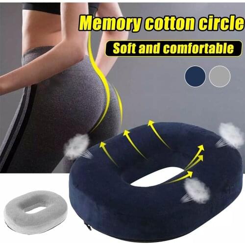 Premium Comfort Seat Cushion Anti Hemorrhoid Non-Slip Orthopedic Memory Foam Coccyx Cushion Home Car Office Car Seat Cushion
