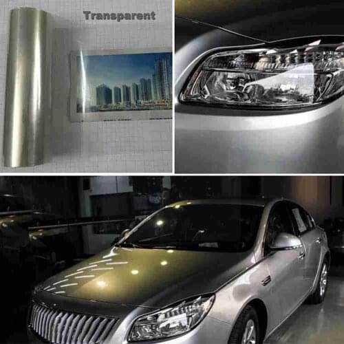 Car Headlight Color Change Film Car Styling Headlight Film Sticker Change Lamp Color Film Translucent Cover E2U7