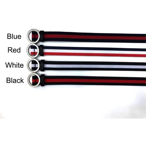 Belts for women fashion students simple Fashion Lady Leather Smooth Girdle Buckle Waistband Waistband Leisure Belt Strap