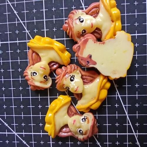 1pcs/lot resin flat back Princess girl 27mm Scrapbook Embellishment DIY Phone Decoration G004