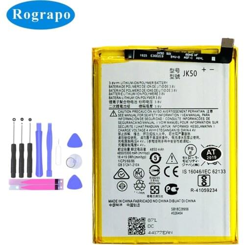 5000mah Original Size Battery For Motorola MOTO G7 Power XT1955 XT1942-1 Z3 XT1941P30 P30 Note JK50 +TOOL