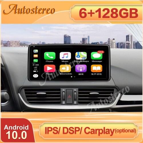 For Mazda CX-4 CX 4 2016+ Android 10.0 Carplay 6+128G Car Stereo Player GPS Navigation Multimedia Radio Head Unit Tape Recorder