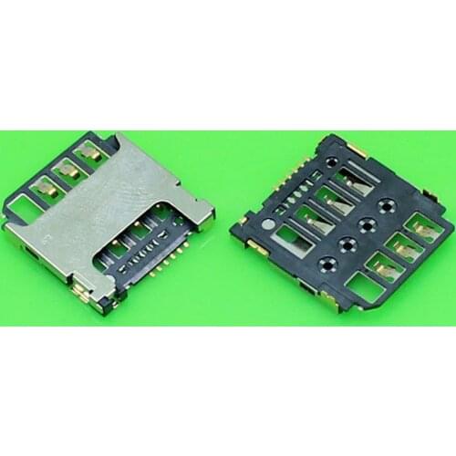 ChengHaoRan 1 Piece For samsung Galaxy S4 mini I9195 I9190 I9198 S7568I sim card holder socket tray slot module connector.KA-162