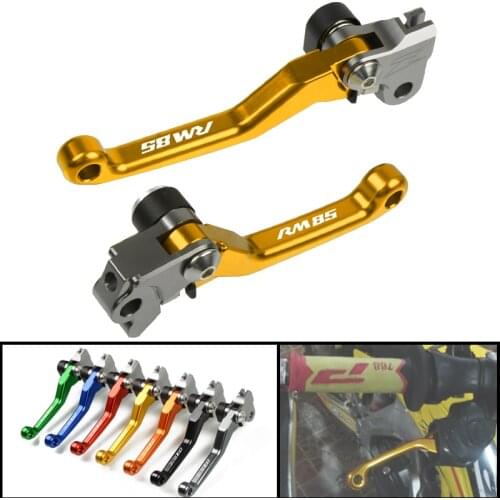 For Suzuki RM85 RM125 RM250 rm 85 125 250 Motorcycle DirtBike Brake Clutch Levers Pivot handle lever RMX250S 1993 1994 1995 1996