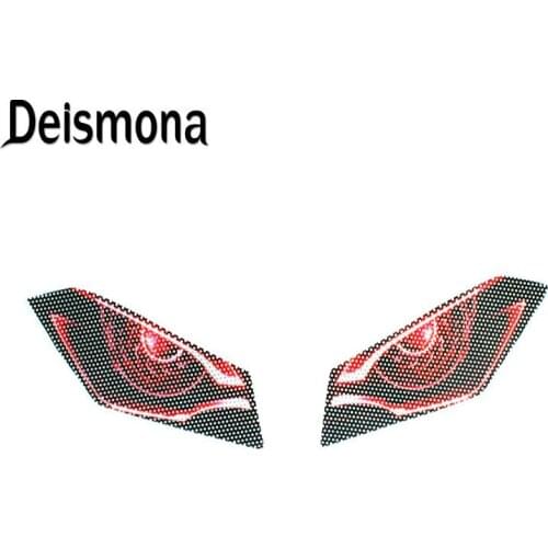 For YAMAHA MT-09 MT09 MT 09 2016 2017 2018 2019 Motorcycle Front Fairing Headlight Guard Sticker Head light protection Stickers