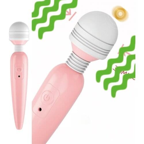 Fairy Mini AV Sex Toys Magic USB Charge Powerful Orgasm Squirt Massager Brush Clitoral Wand mute Vibrator Sex Products Women