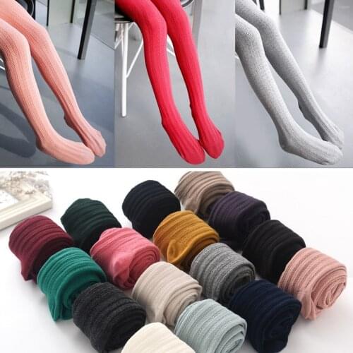 Girls Cotton Stockings High Pantyhose Child Pantyhose Teen Tights For Adolescents Clothing For Girls Tghts On Girls Collant 2017