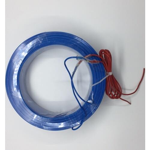 Free shipping Farm use 50M 1kw 220V air heating wire+1500W Temperature Controller greenhouses air heating cable