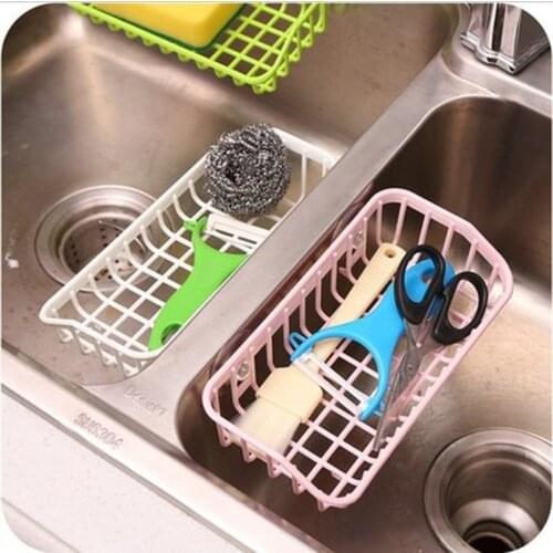 Wash Multifunction Suction Cup Dishwashing Sponge Holder Hanging Kitchen Organizer and Storage Rack Drain Rack Sink Shelf