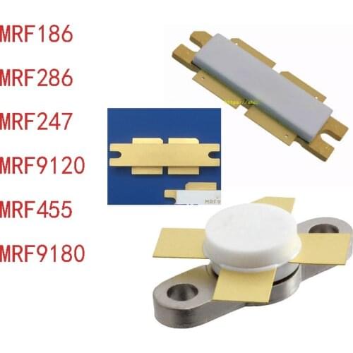 New 1pcs MRF186 MRF286 MRF 286 MRF247 MRF9120 MRF455 MRF9180 MRF 9180 SMD RF tube High Frequency tube Power amplification module