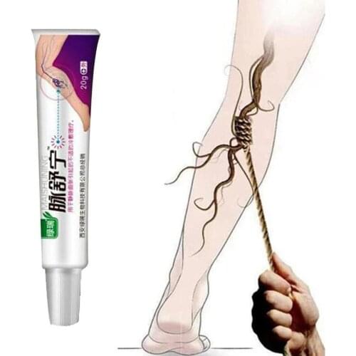 20G New Varicose Veins Treatment Cream Natural Original Vasculitis Phlebitis Spider Pain Relief Ointment Medical Plaster