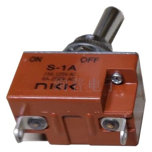 S-1A S1A 2 feet 2 gears NKK rocker switch On-Off 15A small capacity switch