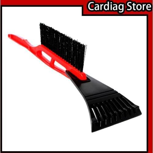 2-in-1 Car Ice Scraper Snow Remover Winter Snow Ice Scraper Brush Sturdy Grip Car Frost Auto Snow Shovel Windshield and Window