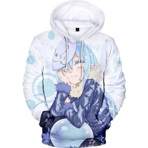 That Time I Got Reincarnated as a Slime Hoodie 3D Men Women Fashion Casual Sweatshirts Pullover Harajuku Streetwear Hoodies Tops