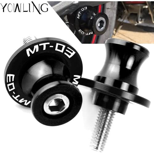 Motorcycle Swingarm Spool Slider stand Screws For YAMAHA MT03 MT-03 2007 2008 2009 2010 2011 2012 2013 2014 2015 2016 2017 2018