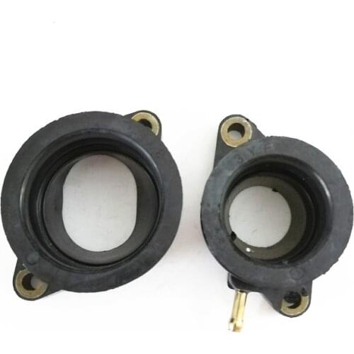 Motorcycle Rubber Adapter Inlet Intake Pipe For Yamaha 3YF-13586-00 3YF-13596-00 XTZ660 Tenere SZR660 3YF1358600