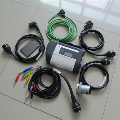 High Quality MB STAR C4 SD CONNECT diagnostic tool MB SD C4 Multiplexer Support Multi-Language mb star c4 SSD Software V2020.12