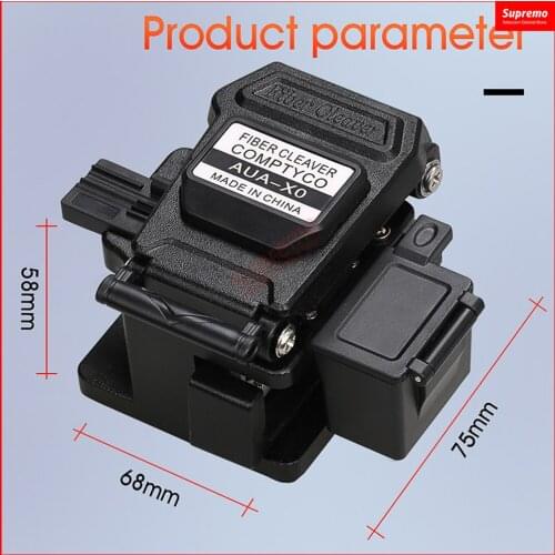 High Precision AUA-X0 Fiber Cleaver Optical Fiber Cutting Knife Hot-melt and Cold welding Cleaver Fiber Cutter Free shipping