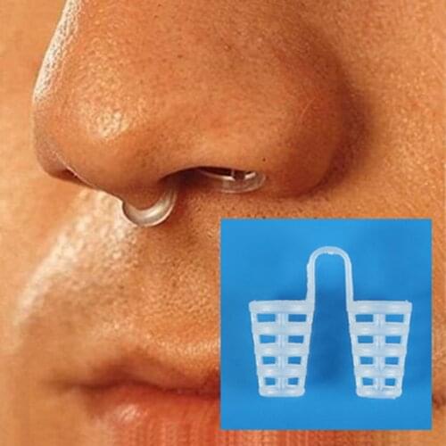 4PCS Anti Snoring Breathe Easy Sleep Nose Clip Snore Stopper Aid Nasal Dilators Device Congestion Aid No Strips Cones