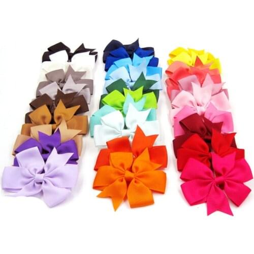 1000pcs/lot little Girl Colorful Hair Clips/Bowknot Clips Hair Accessories Headwear