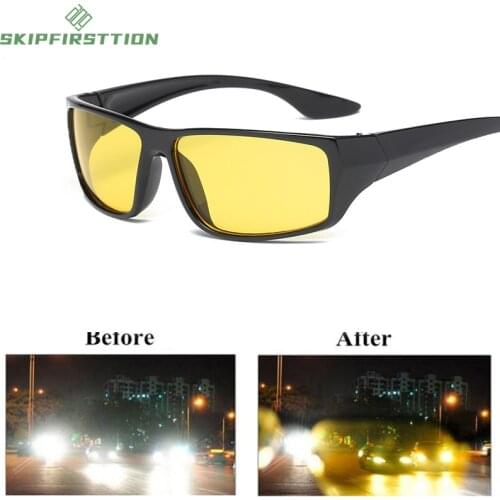 2021 NEW Anti-Glare Night-Vision Driver Goggles Night Driving Glasses Enhanced Light Fashion Sunglasses Goggles Car Accessries