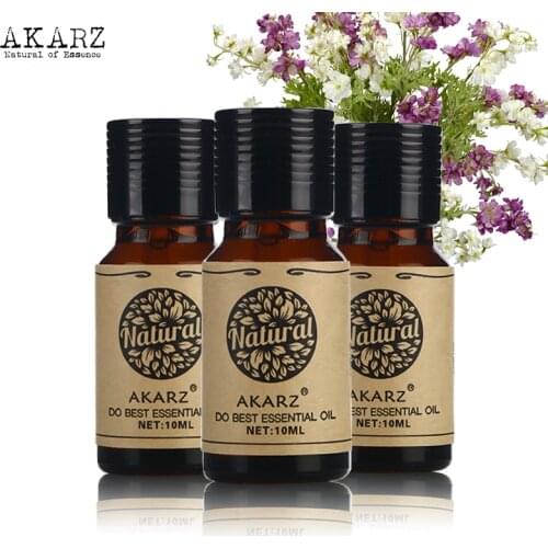 AKARZ Lavender Rose Neroli essential oil sets Top Brand For Skin Body Care Aromatherapy Massage Spa 10ml*3