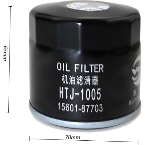 Car Oil Filter For SUZUKI AUTO Beidou Swift Liana2 A6 SUPER CARRY Bus (ED) BYD F0 Hatchback 15601-87703