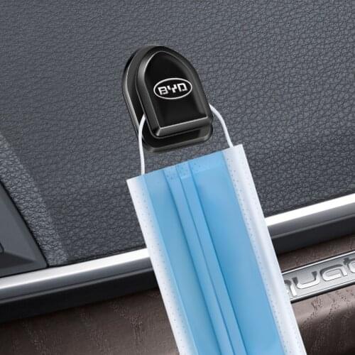ABS car multi-function mini hook USB headphone cable key storage bag Organizer for byd f3 s6 Car styling Accessories