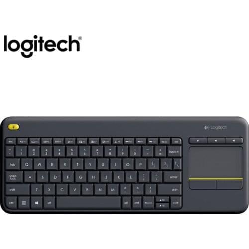 Logitech Keyboard K400 Plus Wireless Touch Keyboard w/ Touchpad for PC Laptop Android Smart TV HTPC High Quality 2020 New