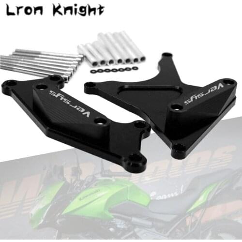 For KAWASAKI Versys650 Versys 650 2006-2016 2015 Motorcycle CNC Engine Case Stator Clutch Cover Guard Crash Pad Slider Protector