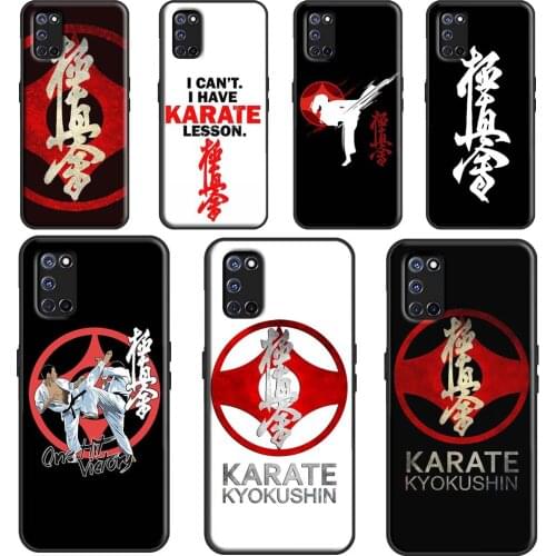 Oyama Kyokushin Karate Cover For OPPO A5 A9 A53 A31 2020 A1K A3S A5S A15 A52 A72 A83 A91 A93 Find X3 Pro F5 Case