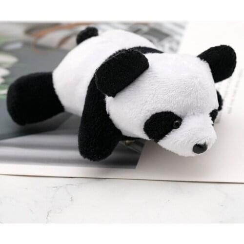 Cytheria black and white plush panda cute brooches for women fashion pins brooches accessories jewelry