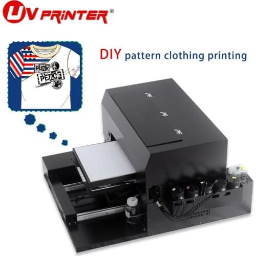 Desktop Flat Cylindrical UV LED Printer A3 Size Multicolor Digital Inkjet Used for Business Card Acrylic Sheet Album Printing