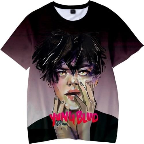 New singer Yungblud men and women high-quality summer T-shirt children hip-hop casual and comfortable short-sleeved