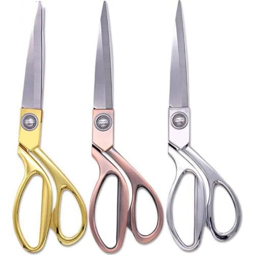 DIY Professional Cutting Sewing Scissor Tailor Scissors for Fabric Needlework Stainless Steel Dressmaker Cutting Shears Scissors