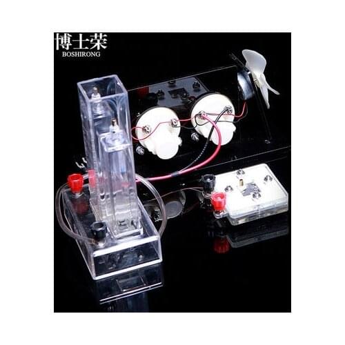 Teaching apparatus Water electrolysis Hydrogen fuel cell demonstrator free shipping