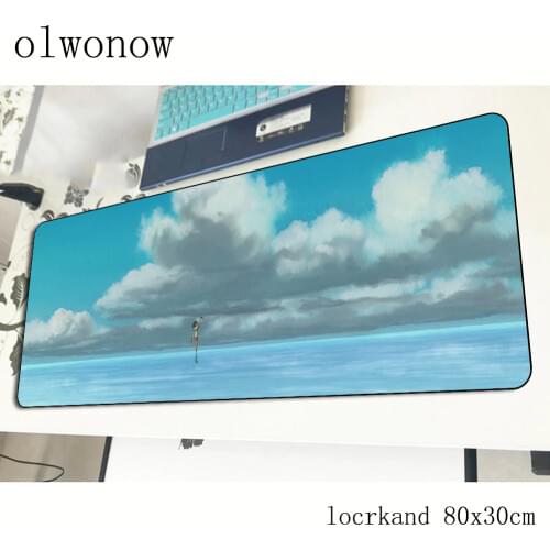 Spirited Away pad mouse Popular computador gamer mouse pad 800x300x2mm padmouse best seller mousepad ergonomic gadget desk mats