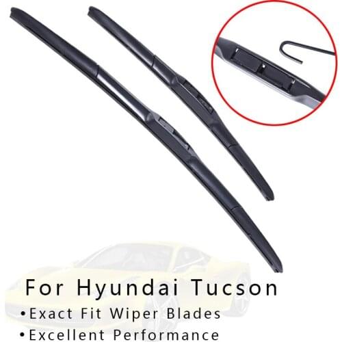 Winshield Wipers Blade for Hyundai Tucson Mk1 Mk2 Mk3 Model Year from 2004 to 2018 windscreen wiper car Accessories wholesale