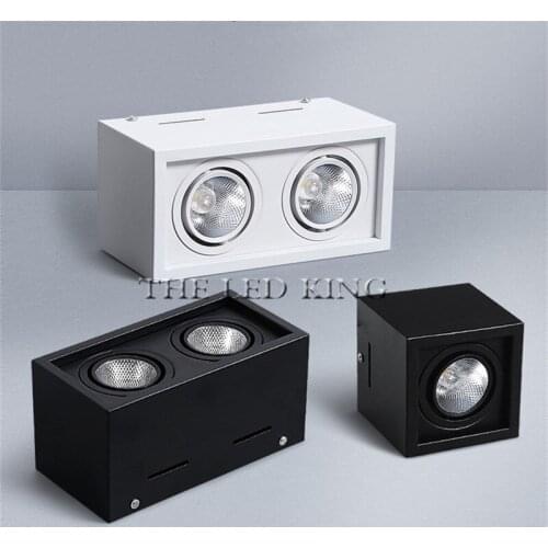 Super Bright Square led downlight lamp waterproof 10W 15W 20W 30W led spot 220V 110V ceiling recessed downlights led panel light