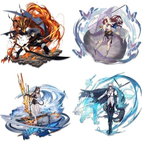 Three Ratels CA12 hot game Arknights anime sticker for car bike motorcycle laptop helmet wall sticker decals